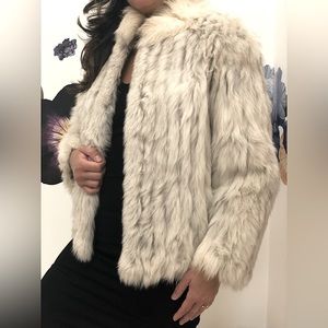 Vintage SAGA FOX Mid Length Fox Fur Jacket - Size M